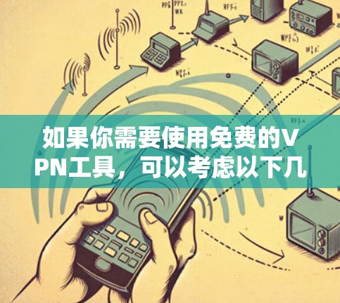 如果你需要使用免费的VPN工具，可以考虑以下几种选择，但请注意，免费VPN可能存在一些限制，如广告、速度限制或服务器数量有限。以下是一些常见的免费VPN工具