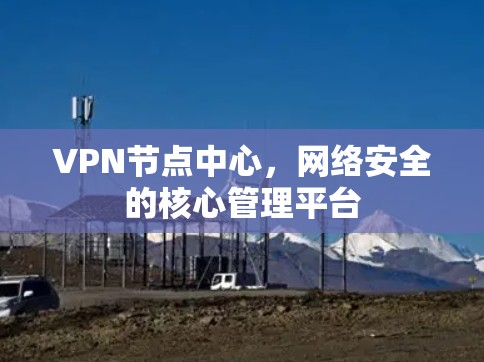 VPN节点中心,网络安全的核心管理平台 VPN节点中心,网络安全的核心管理平台